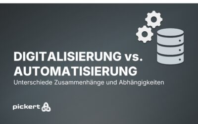 Digitalisierung vs. Automatisierung: Was sind die Unterschiede und wie hängen sie zusammen?