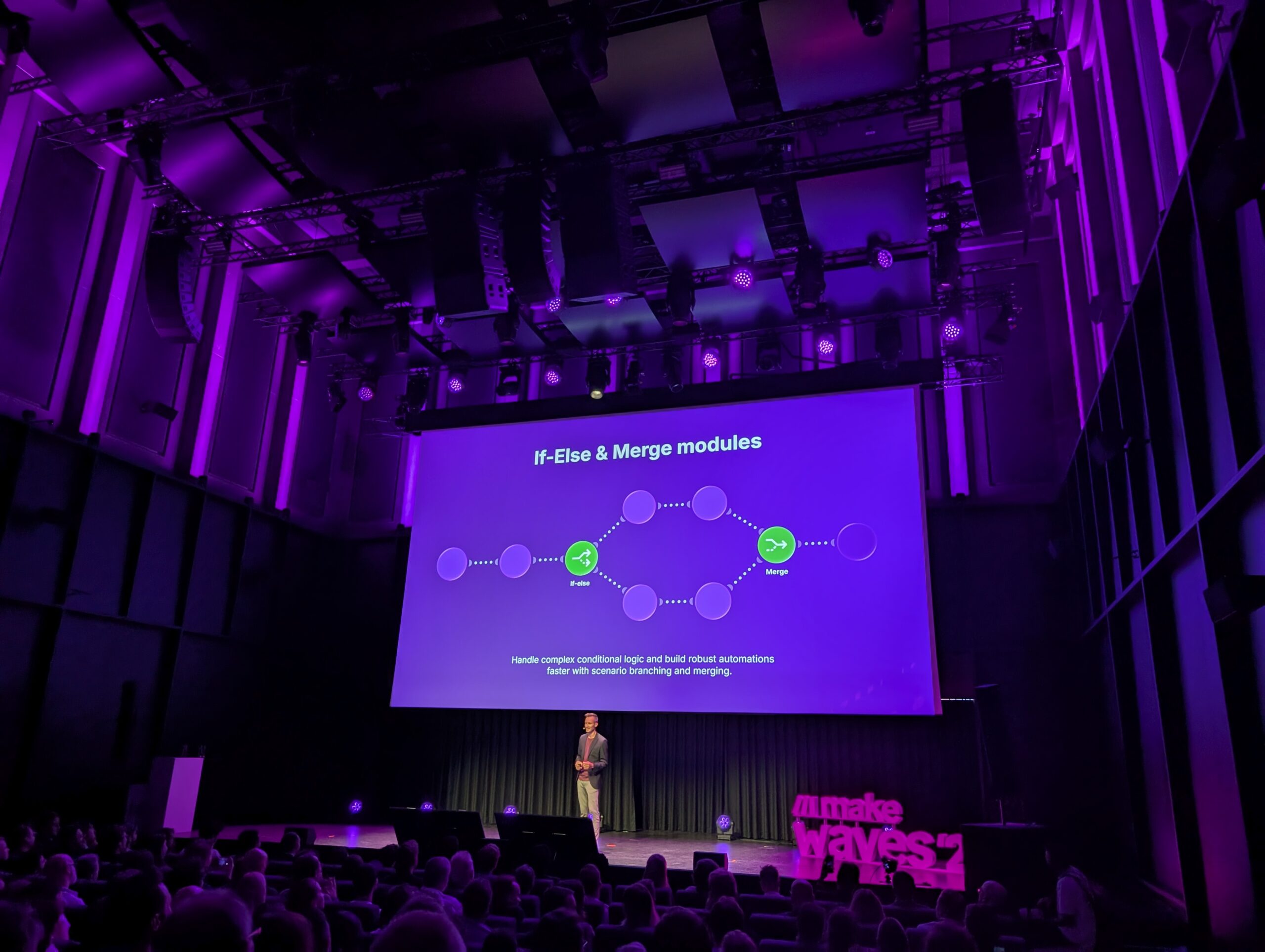 Produkt-Highlights make waves 2025 - If-Else und Merge für Szenarien