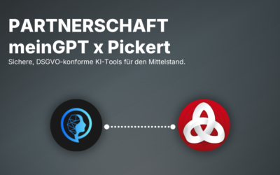 Pickert wird Partner von meinGPT für sichere KI-Einführung im Mittelstand