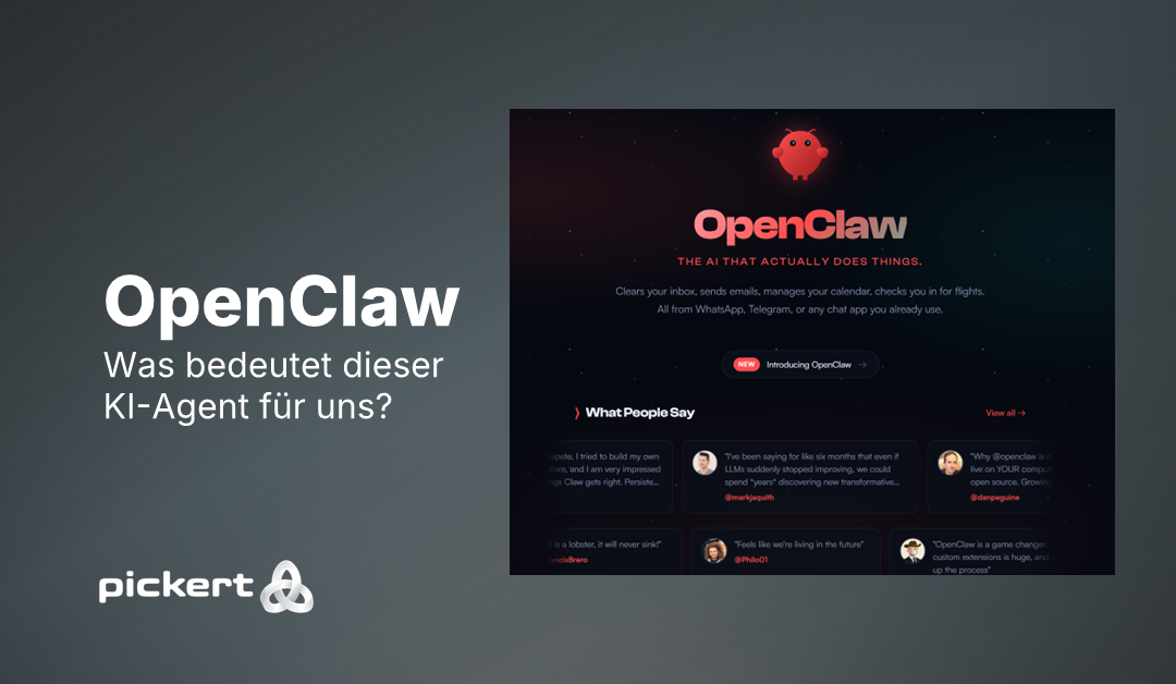 Was bedeutet der KI-Agent OpenClaw für uns? (ClawdBot / Moltbot)