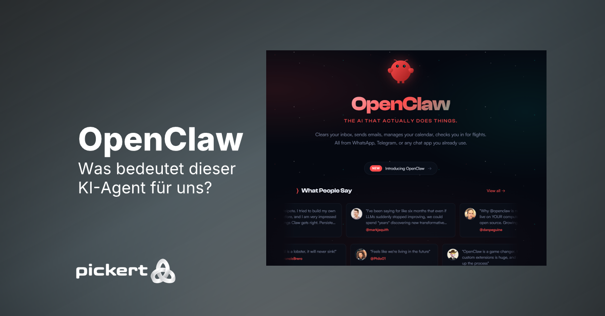 OpenClaw / Moltbot / Clawdbot - was bedeutet das für uns