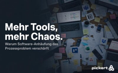 Mehr Tools, mehr Chaos: Warum Software-Anhäufung das Prozessproblem verschärft