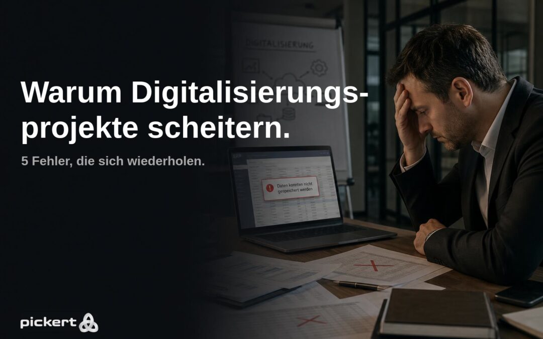 Warum 7 von 10 Digitalisierungsprojekten im Mittelstand scheitern